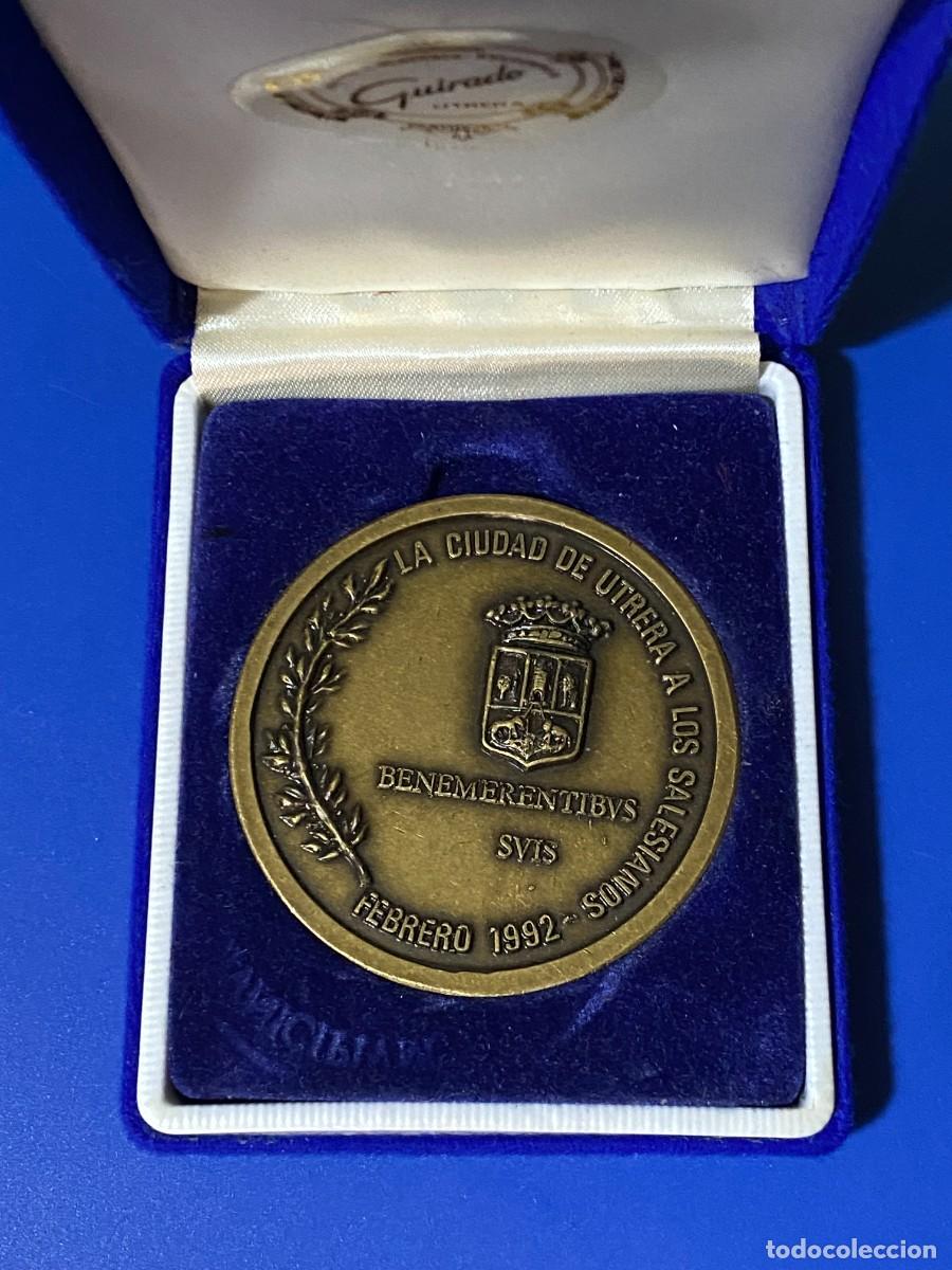 Medallas tem&aacute;ticas: MEDALLA UTRERA A LOS SALESIANOS - Foto 3