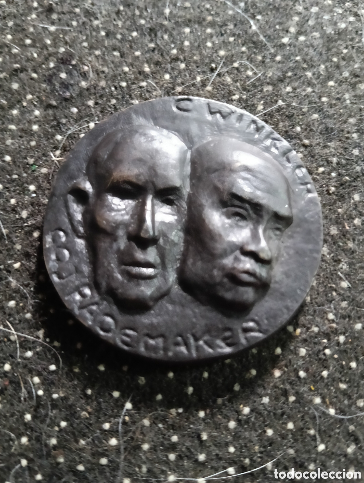 Medallas tem&aacute;ticas: HOLANDA AMSTERDAM 1977 CONGRESO MUNDIAL DE MEDICINA NEUROLOG&Iacute;A WINKLER RADEMAKER