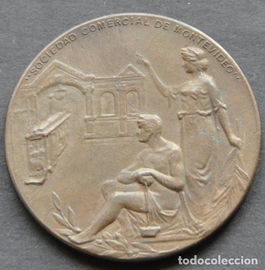 Medallas tem&aacute;ticas: MEDALLA DE LA INAUGURACION DEL PRIMER TRANVIA ELECTRICO EN MONTEVIDEO (1906)