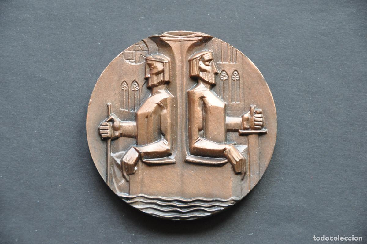 Medallas tem&aacute;ticas: MEDALLON RIO ARLANZON (BURGOS) (1963) - F.N.M.T.