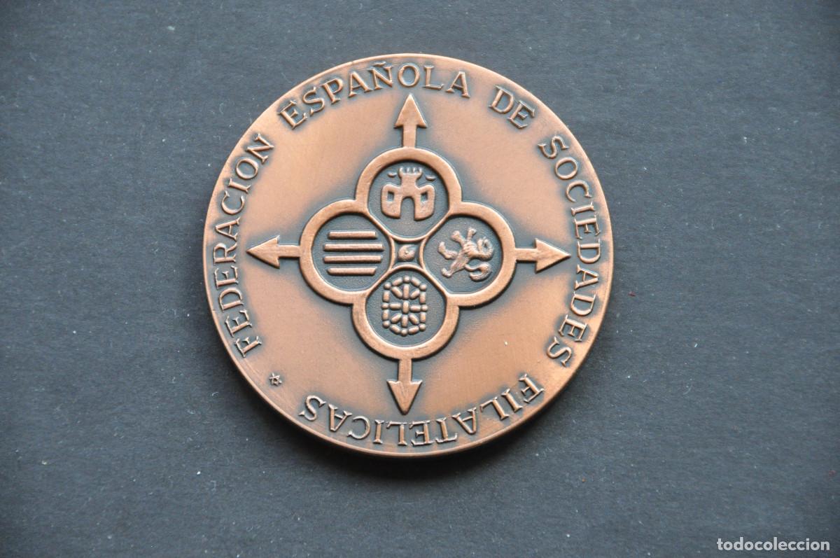 Medallas tem&aacute;ticas: MEDALLA DEL XX ANIVERSARIO DE LA FEDERACION ESPA&Ntilde;OLA DE SOCIEDADES FILATELICAS (1963-1983)