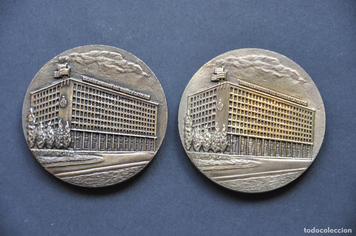 Medallas tem&aacute;ticas: MEDALLAS 75 ANV. FUNDACION DE LA CAJA DE AHORROS DEL CIRCULO CATOLICO DE OBREROS DE BURGOS 1984