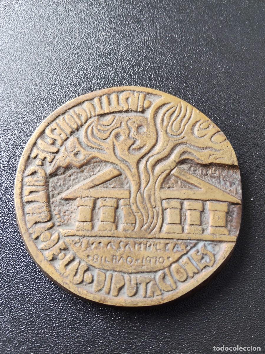 Medallas tem&aacute;ticas: MEDALLA: INSTITUCIONES DE CULTURA DE LAS DIPUTACIONES. BILBAO 1970. AGUSTIN DE LA HERRAN. (1)
