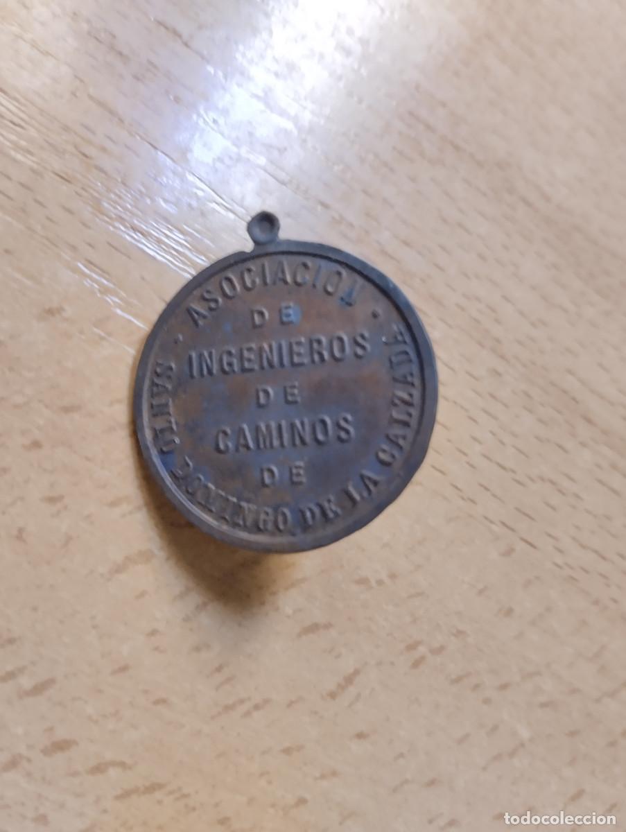 Medallas tem&aacute;ticas: CHAPA MEDALLA ASOCIACION INGENIEROS DE CAMINOS SANTO DOMINGO DE LA CALZADA