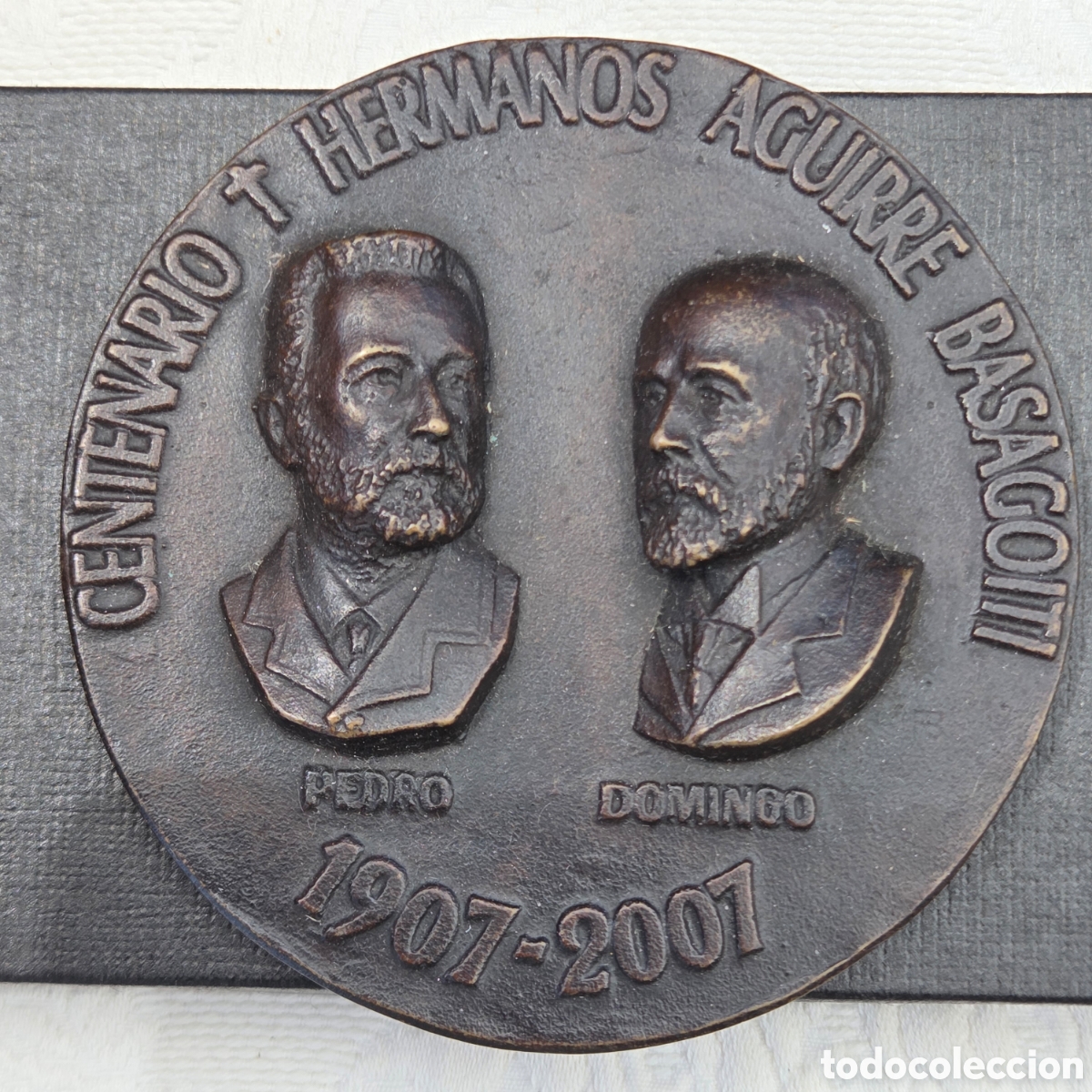 Medallas tem&aacute;ticas: MEDALL&Oacute;N CENTENARIO HERMANOS AGUIRRE BASAGOITI 2007 VIZCAYA