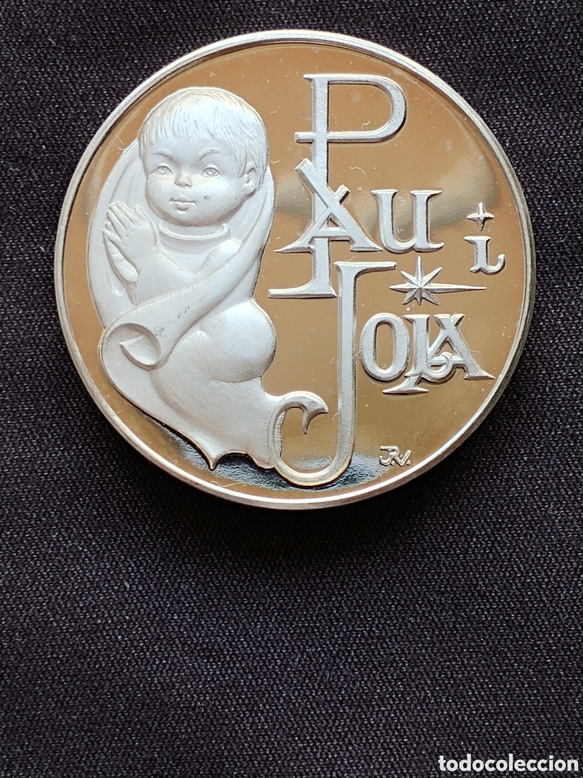 Medallas tem&aacute;ticas: Espa&ntilde;a, medalla &rdquo;Nacimiento&rdquo; de plata pura, Proof