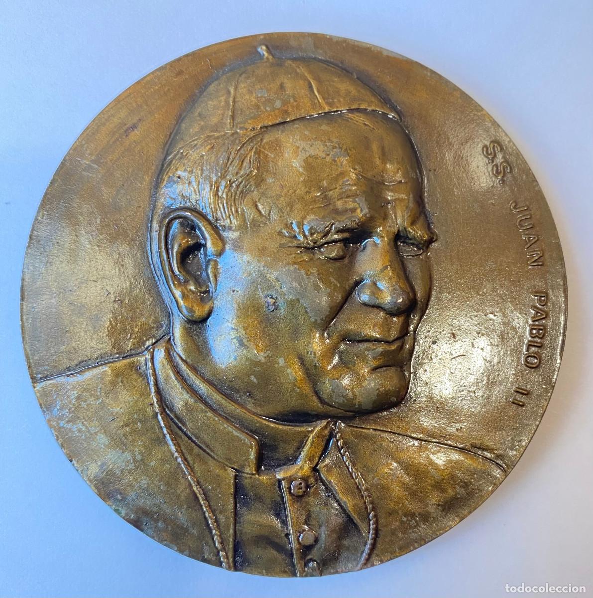 Medallas tem&aacute;ticas: Medalla FNMT JUAN PABLO II entre nosotros 31-X al 9-XI- 1982