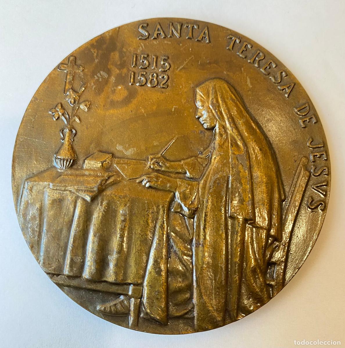 Medallas tem&aacute;ticas: Medalla FNMT Avila 1982 SANTA TERESA DE JESUS IV CENTENARIO