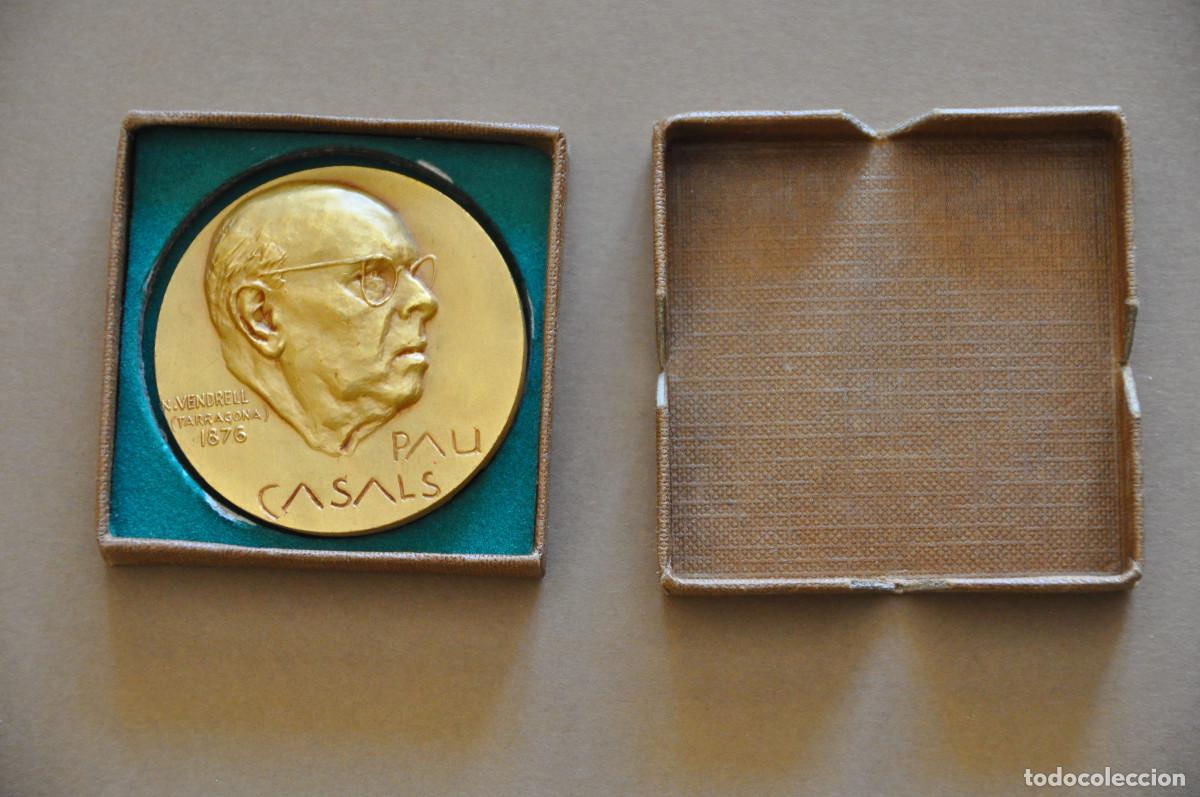 Medallas tem&aacute;ticas: MEDALLA DEL MUSICO PAU CASALS (CALICO 1968)
