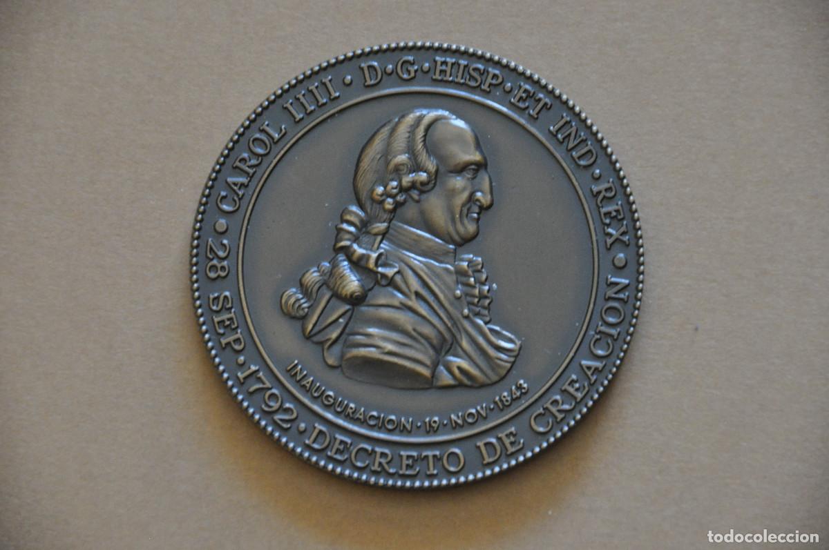 Medallas tem&aacute;ticas: MEDALLA DEL BICENTENARIO DE LA FUNDACION DEL MUSEO NAVAL DE MADRID (1792-1992)
