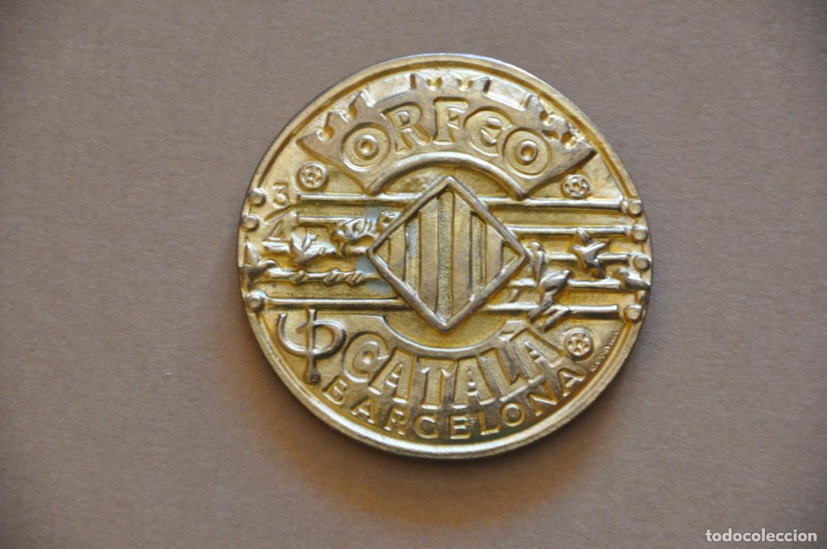 Medallas tem&aacute;ticas: MEDALLA 50 A&Ntilde;OS DE SOCIO DEL ORFE&Oacute;N CATAL&Aacute;N