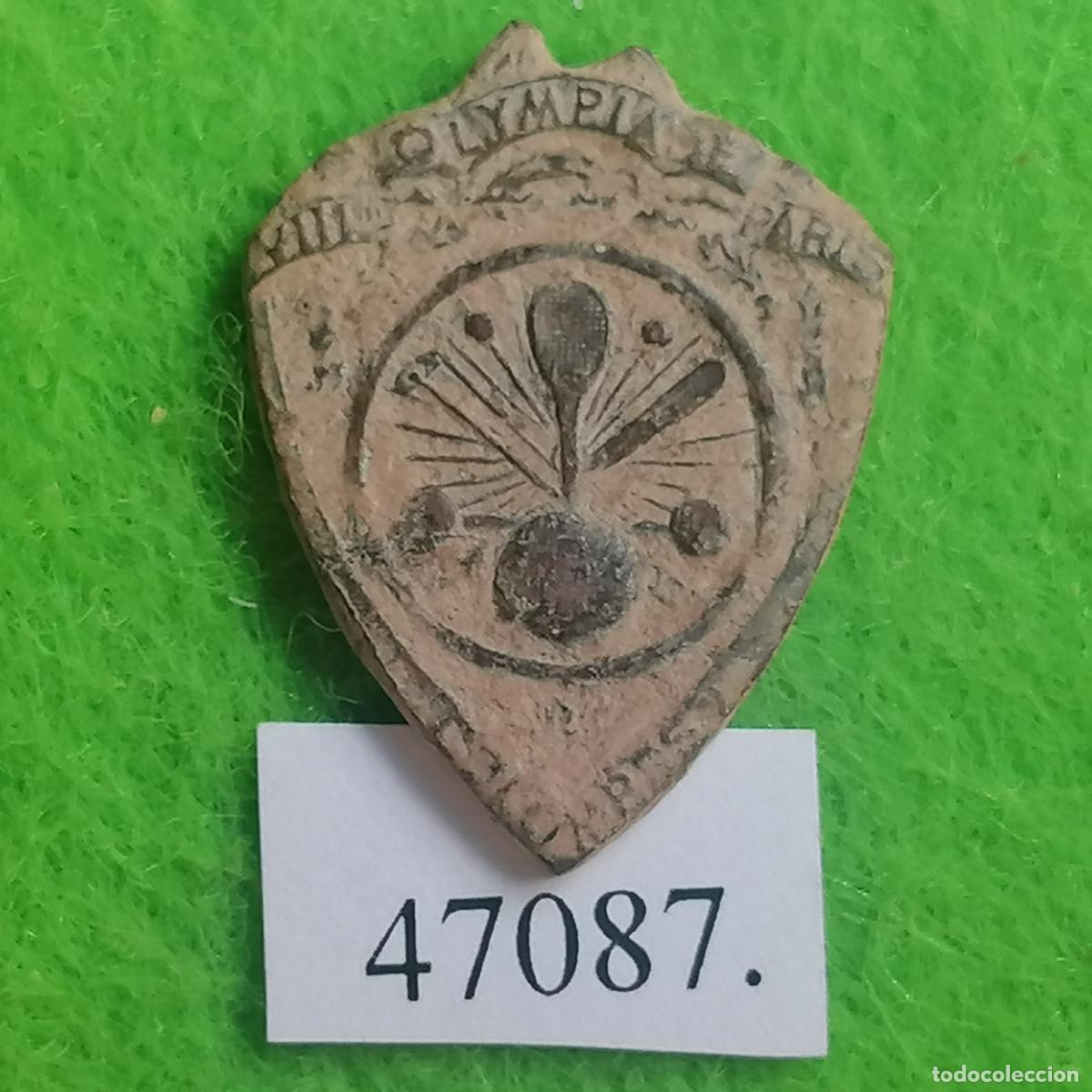 Medallas tem&aacute;ticas: Medalla, insignia, 8 Juegos Ol&iacute;mpicos de Par&iacute;s de 1924, estadio de Colombes