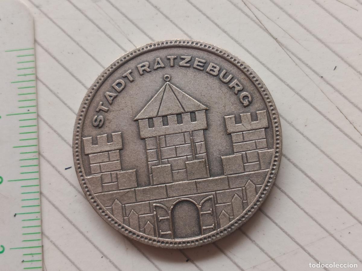 Medallas tem&aacute;ticas: Alemania. Stadt Ratzeburg, token