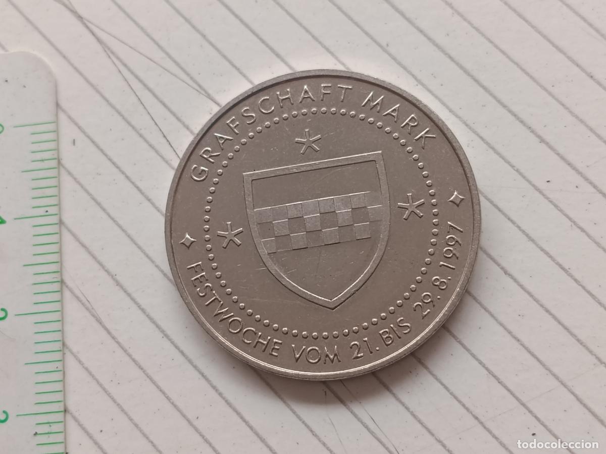 Medallas tem&aacute;ticas: Schwerter nickel, Alemania. Medalla, token 1997