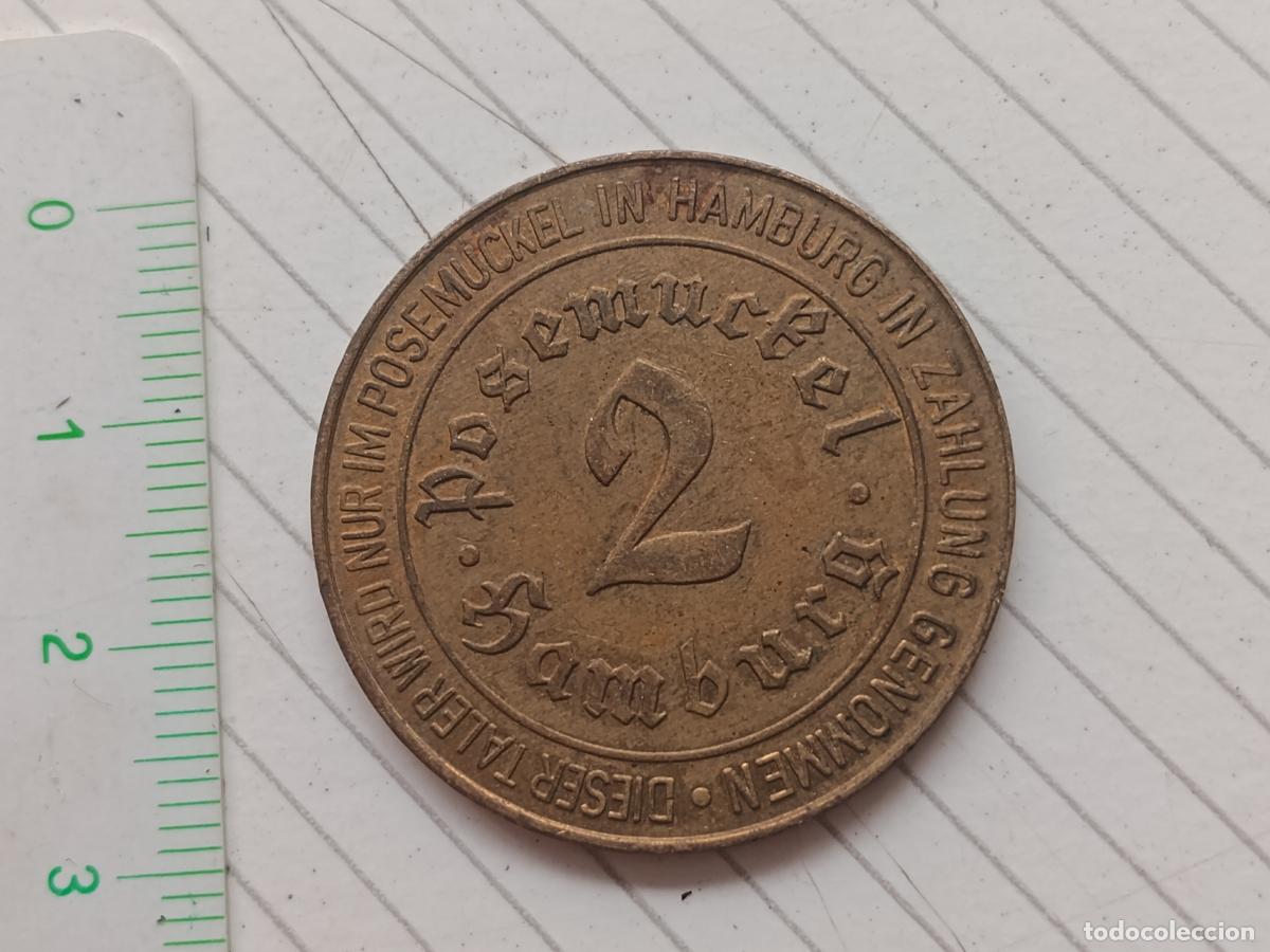 Medallas tem&aacute;ticas: Hamburg 1978. Alemania. Medalla, token