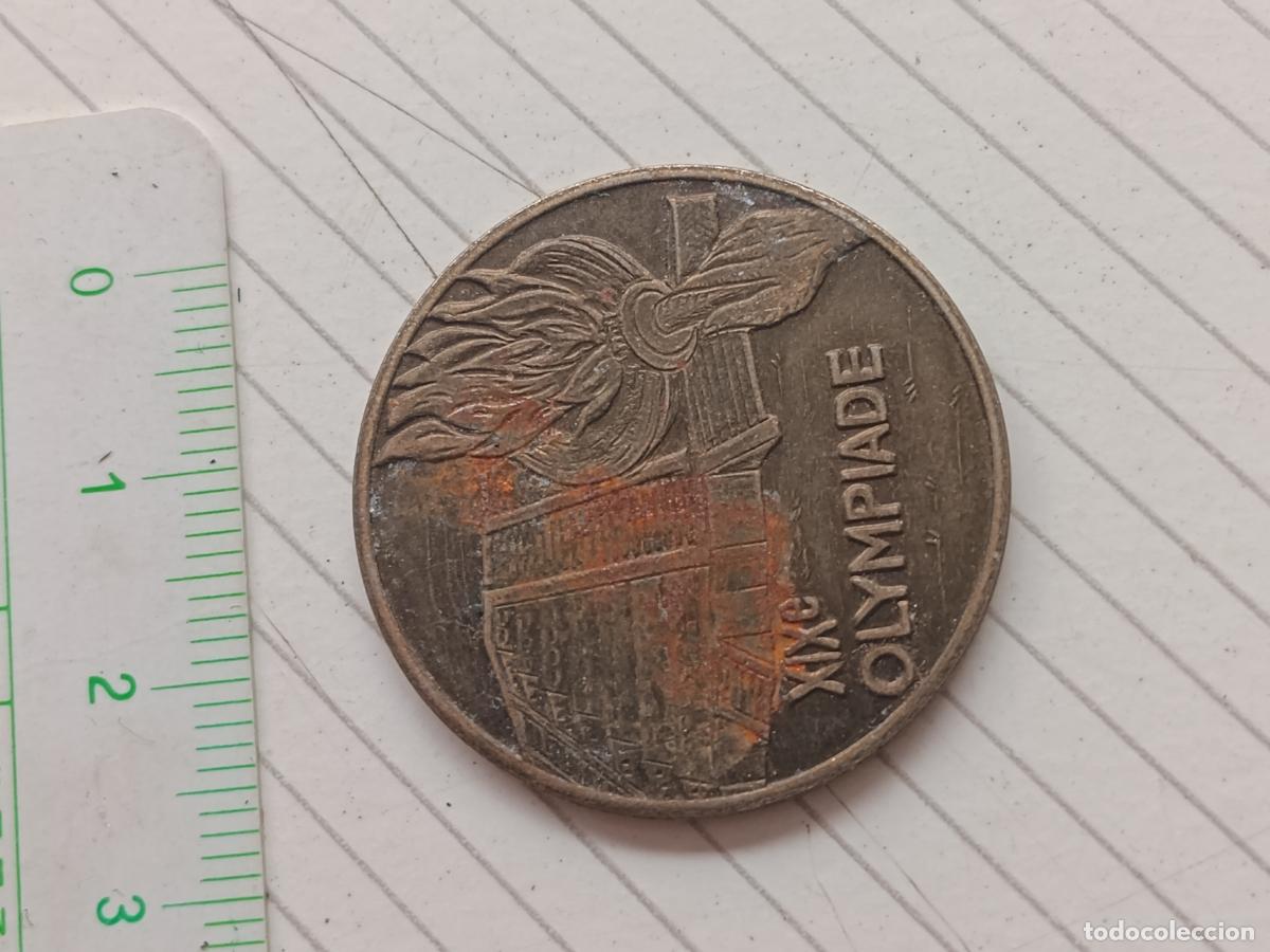 Medallas tem&aacute;ticas: Olimpiada de M&eacute;xico 1968. Medalla - Foto 2