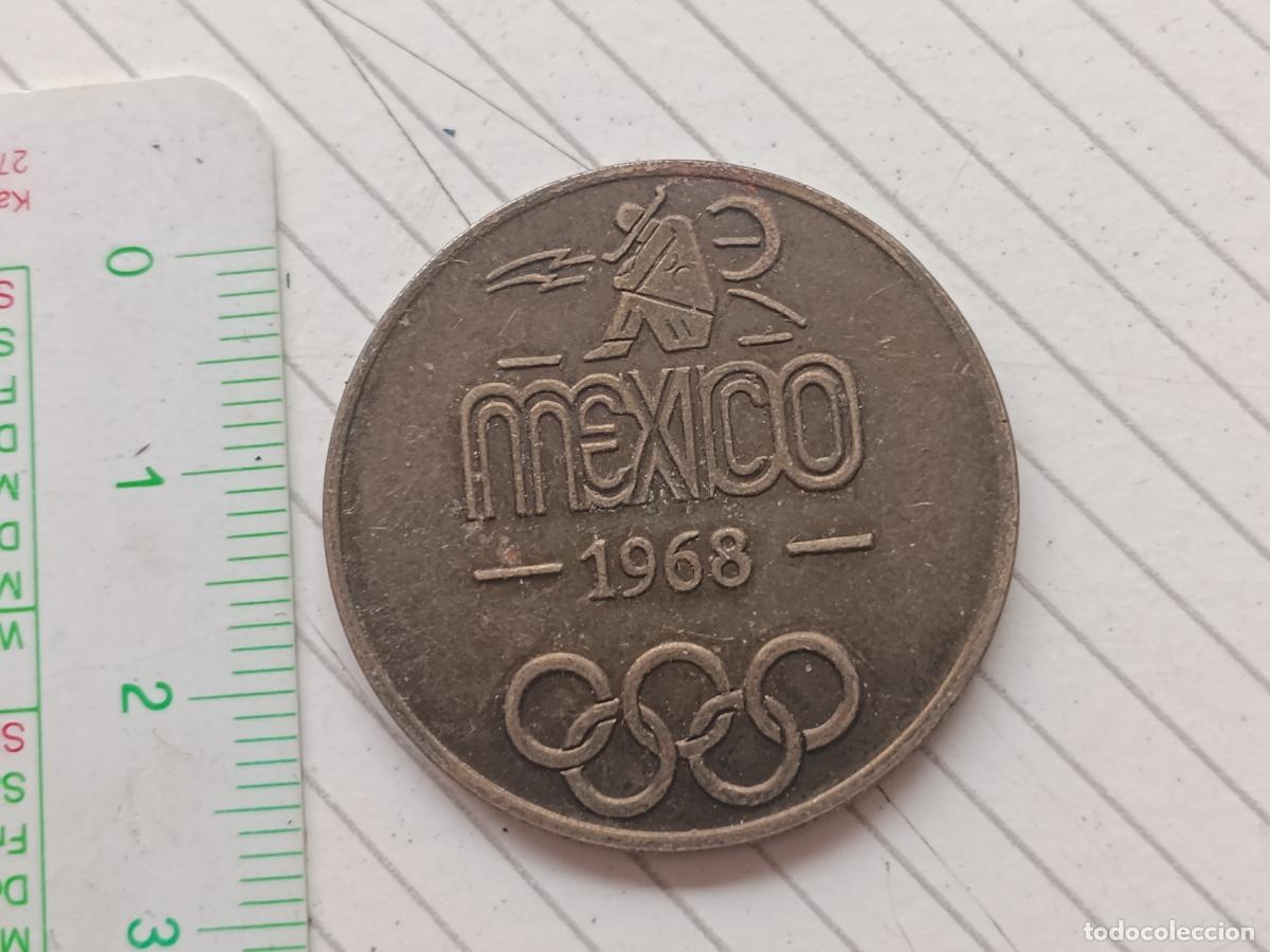 Medallas tem&aacute;ticas: Olimpiada de M&eacute;xico 1968. Medalla - Foto 1