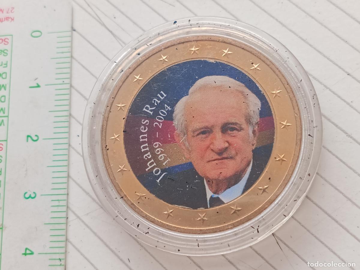 Medallas tem&aacute;ticas: Johannes Rau. Medalla. Alemania