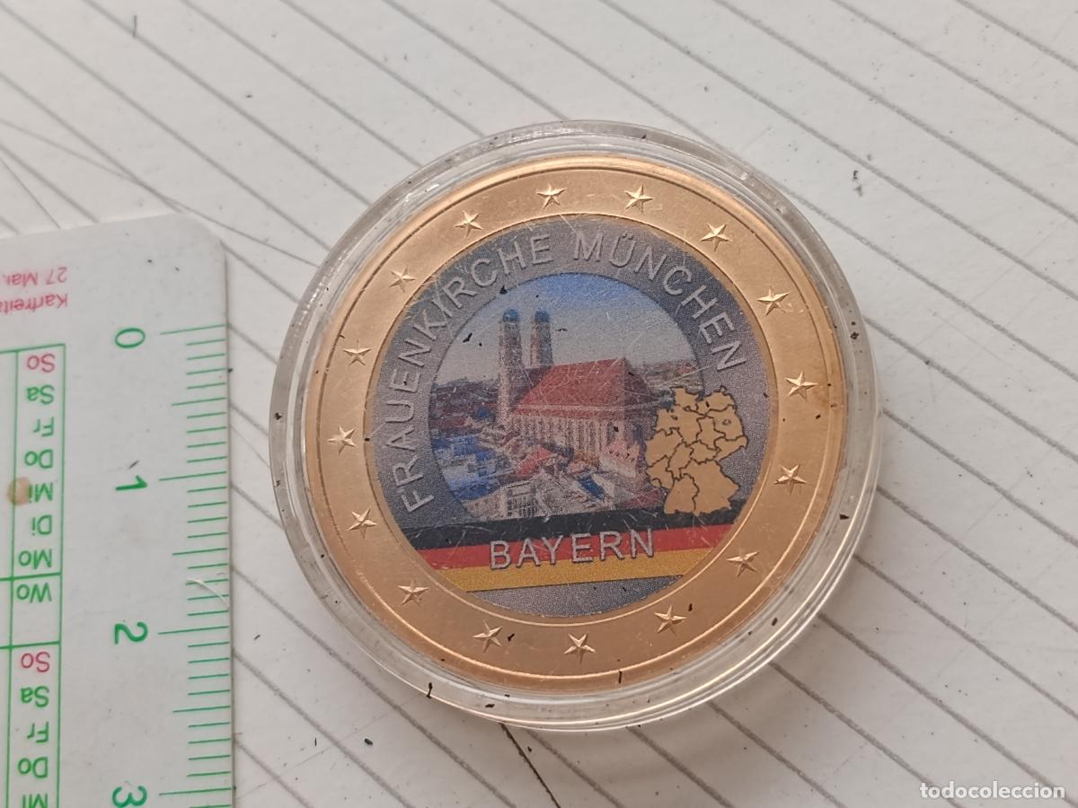 Medallas tem&aacute;ticas: Frauenkirche, M&uuml;nchen. Medalla. Alemania