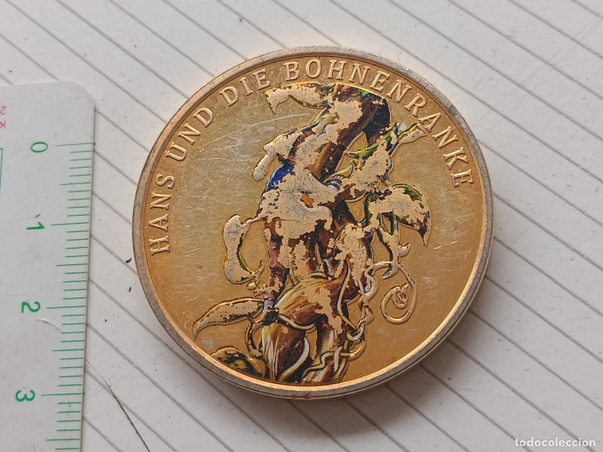 Medallas tem&aacute;ticas: Alemania 2020 Hans und die Bohnenranke, medalla