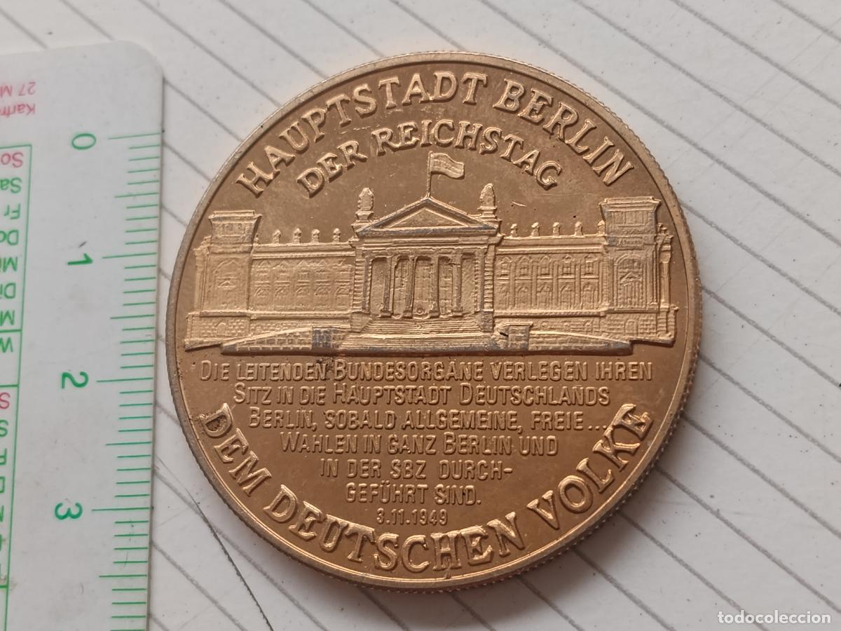 Medallas tem&aacute;ticas: Alemania. Reichstag. Dem Deutschen Volke, medalla