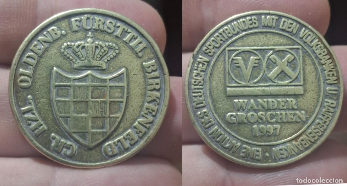 Medallas tem&aacute;ticas: ALEMANIA Medalla Wander Groschen 1997 30mm