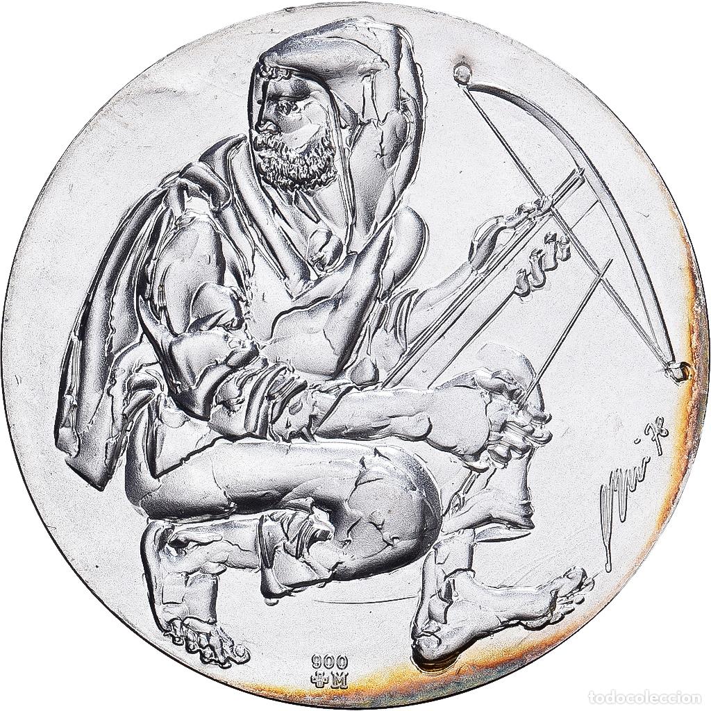 Medallas tem&aacute;ticas: [#1167729] Suiza, zeton, 50&egrave;me F&ecirc;te f&eacute;d&eacute;rale de tir &agrave; Lucerne, 1979, Plata, EBC+