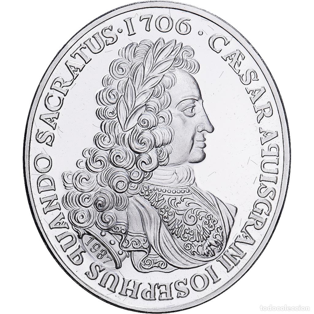Medallas tem&aacute;ticas: [#1167661] Alemania, medalla, Aachener Schautaler, 1987, Plata, Restrike, SC