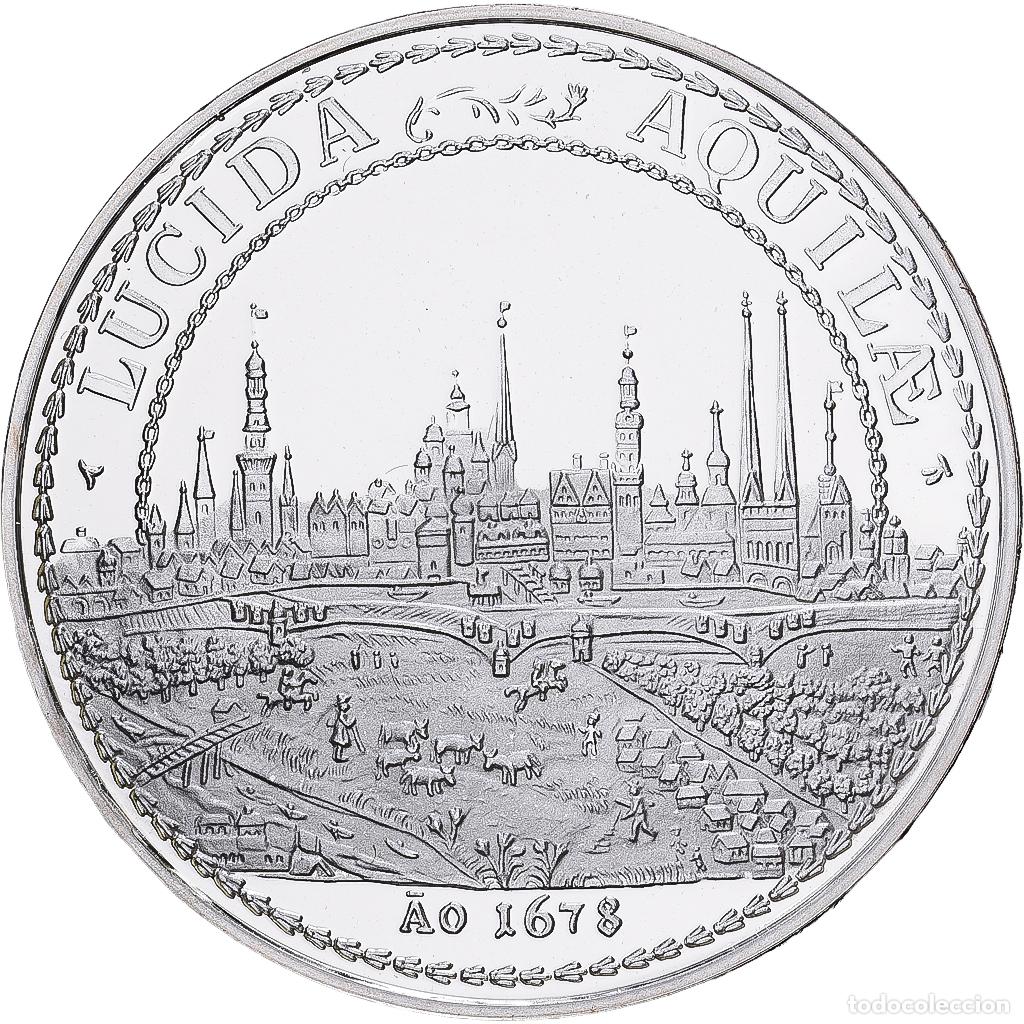 Medallas tem&aacute;ticas: [#1167659] Alemania, medalla, Lucida Aquilae, 1990, Plata, Restrike, SC