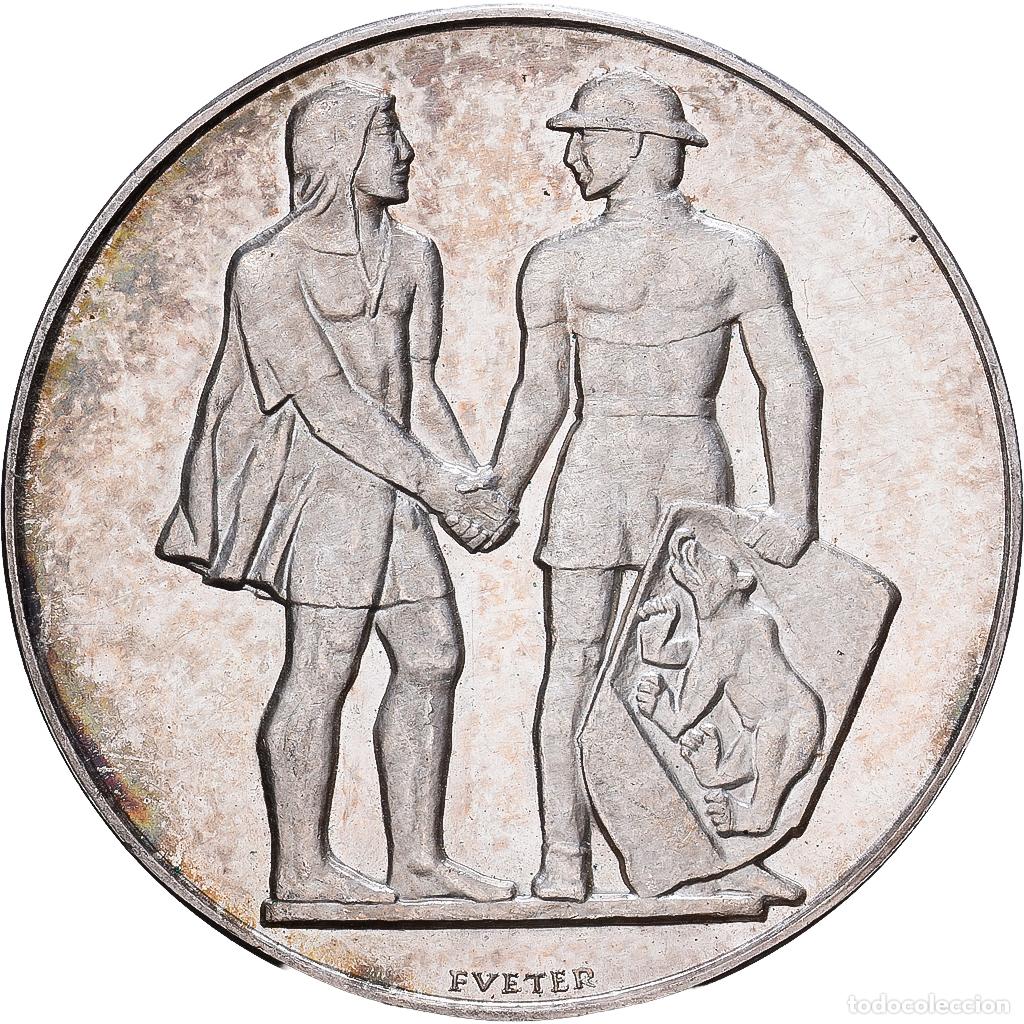 Medallas tem&aacute;ticas: [#1167671] Suiza, medalla, 600e anniversaire de l'entr&eacute;e de Berne dans la Conf&eacute;d&eacute;ration