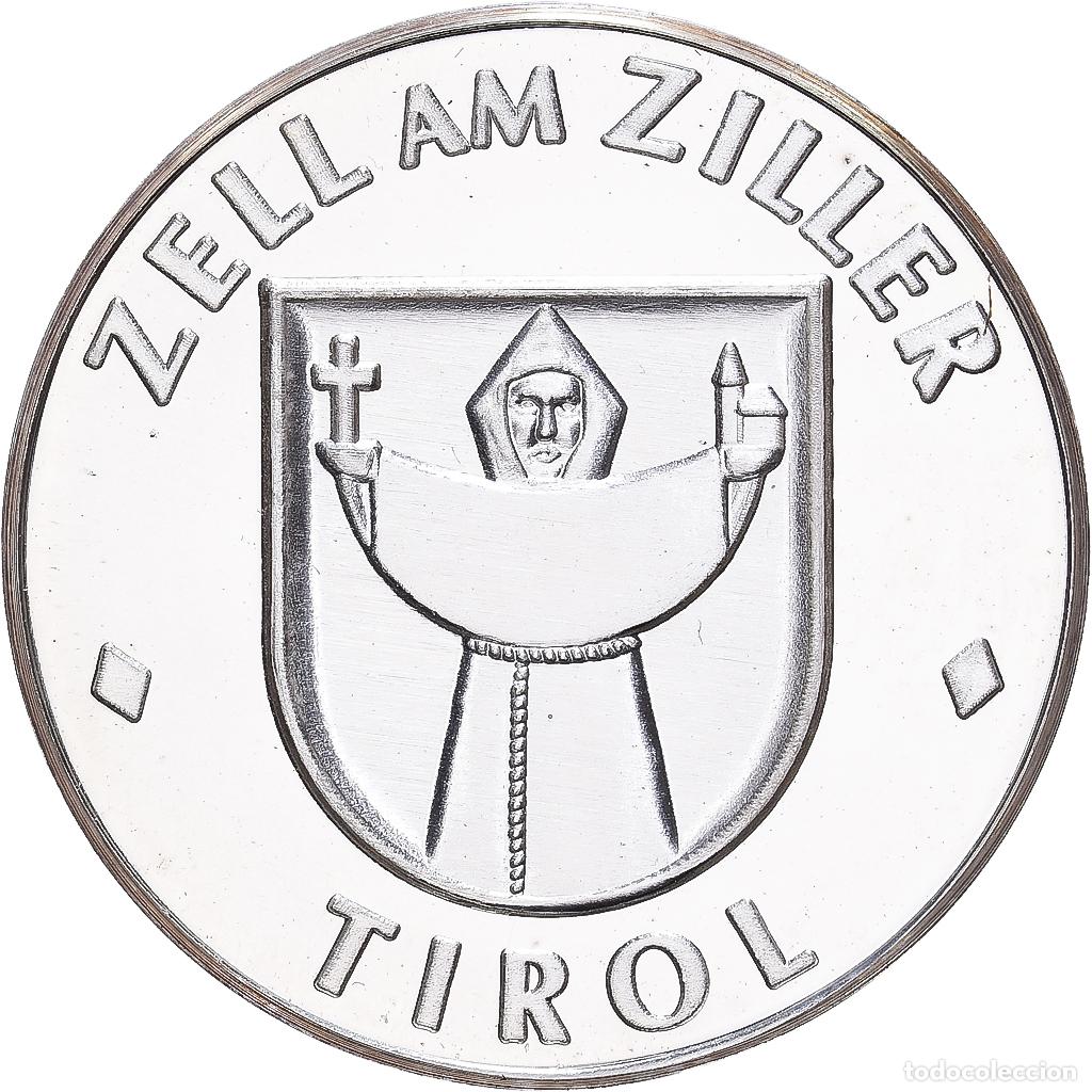 Medallas tem&aacute;ticas: [#1167850] Austria, medalla, Zell am Ziller, Plata, SC+