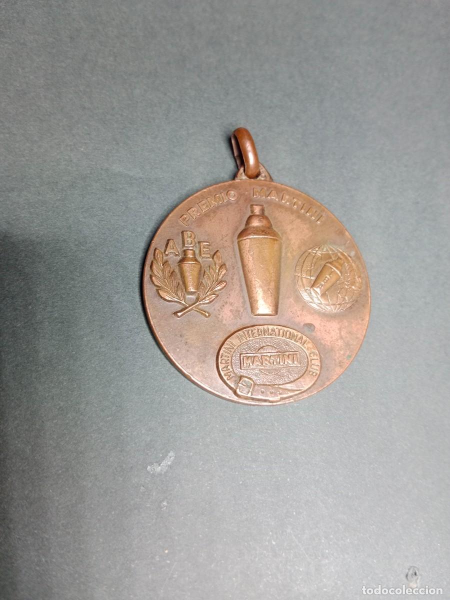 Medallas tem&aacute;ticas: MEDALLA FINAL CONCURSO INTERNACIONAL COCTELERIA MARTINI CLUB ABE ASOCIACION BARISTAS ESPA&Ntilde;A - IBA