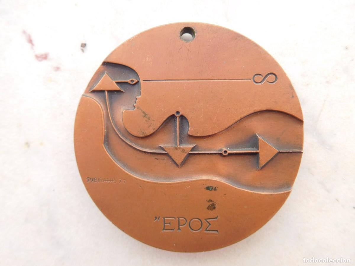 Medallas tem&aacute;ticas: Medalla de Subirachs Eros - Foto 1