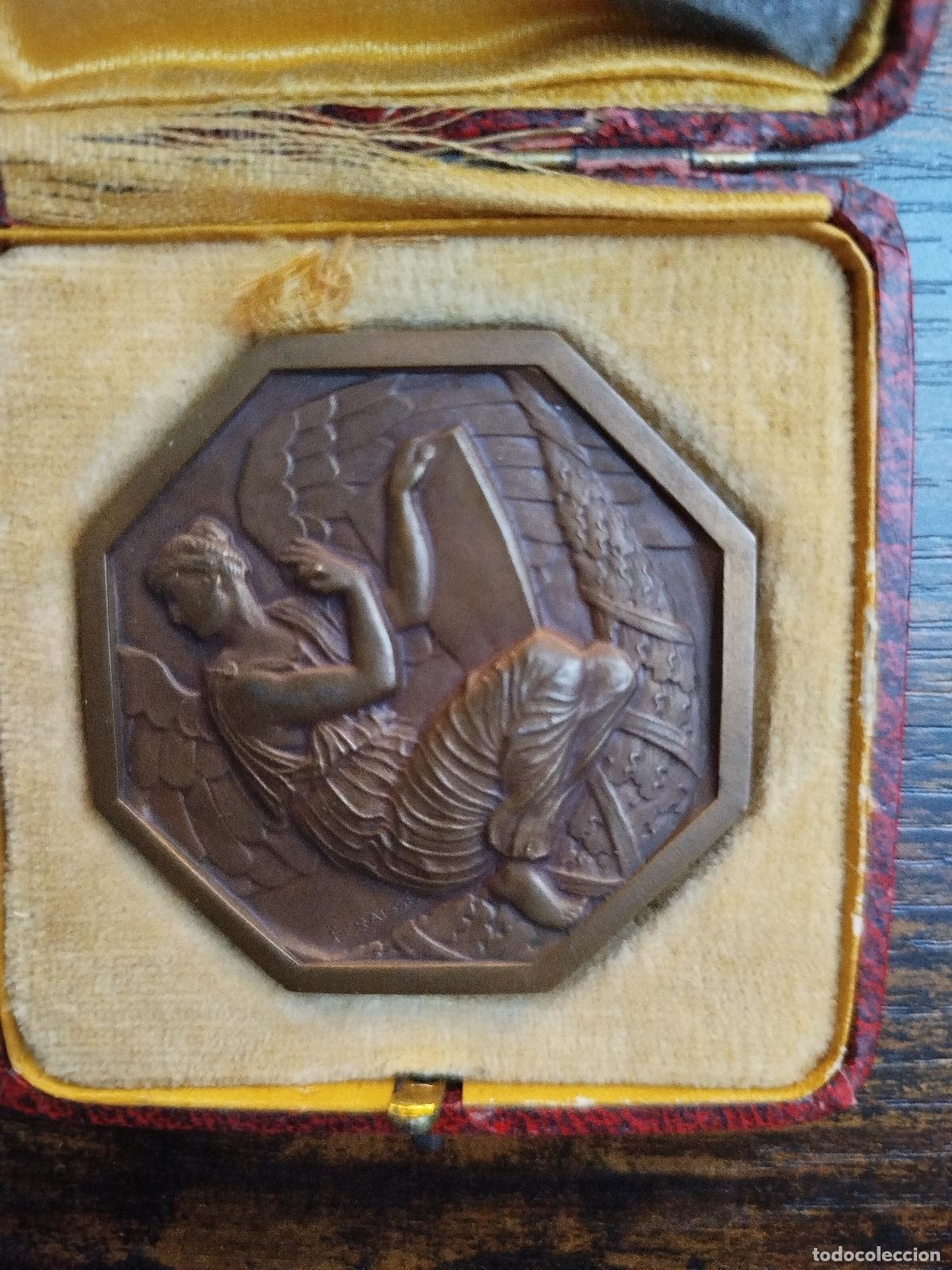 Medallas tem&aacute;ticas: Medalla bronce le petit Marsellais /medaille bronce france pre 1940