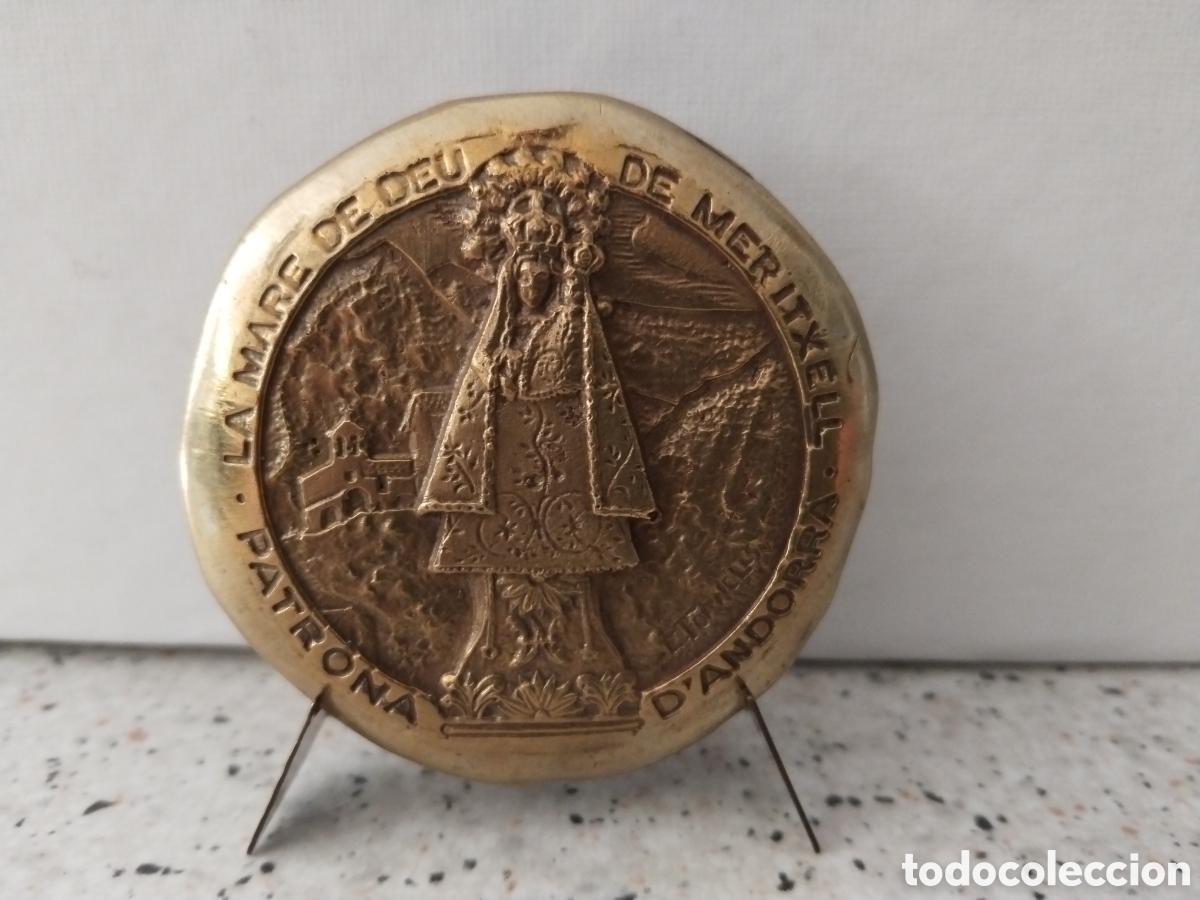 Medallas tem&aacute;ticas: Medalla Conmemorativa de la Madre de Dios de Meritxell. Patrona de Andorra