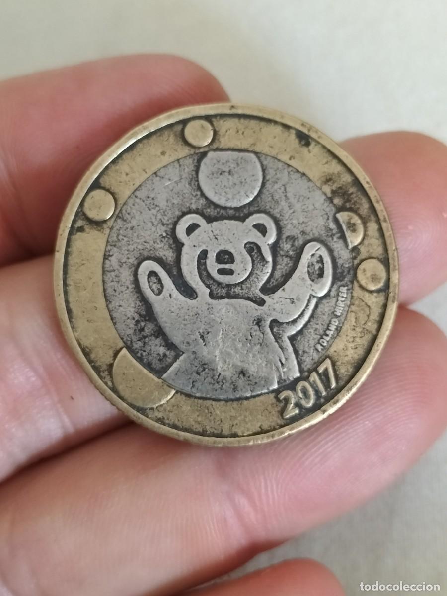 Medallas tem&aacute;ticas: Moneda / medalla / token suiza ,-Juego de monedas para bebe -2017