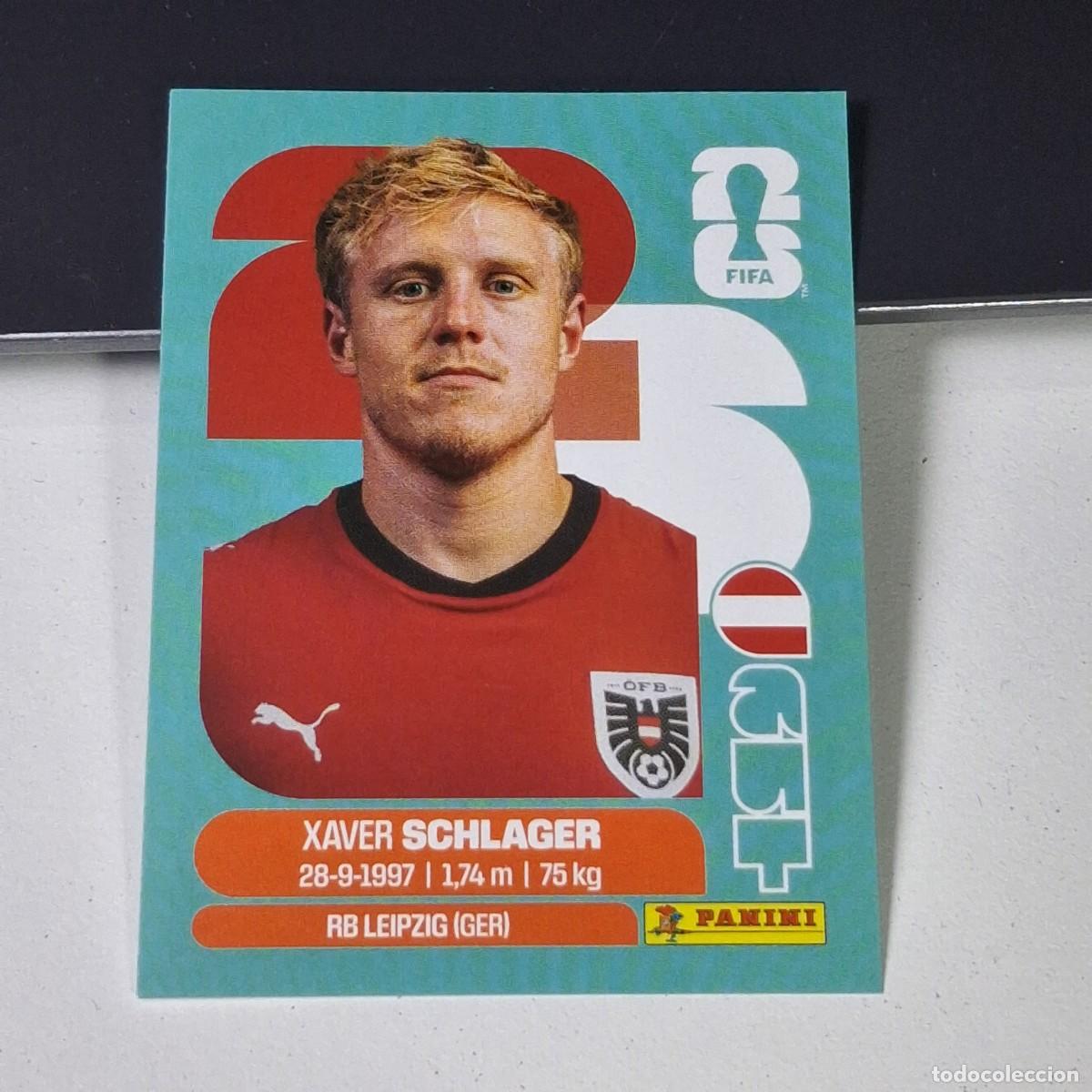 Medallas tem&aacute;ticas: B29 AUT10 XAVIER SCHLAGER 10 AUSTRIA AUT MUNDIAL FIFA WORLD CUP 2026 STICKER PANINI