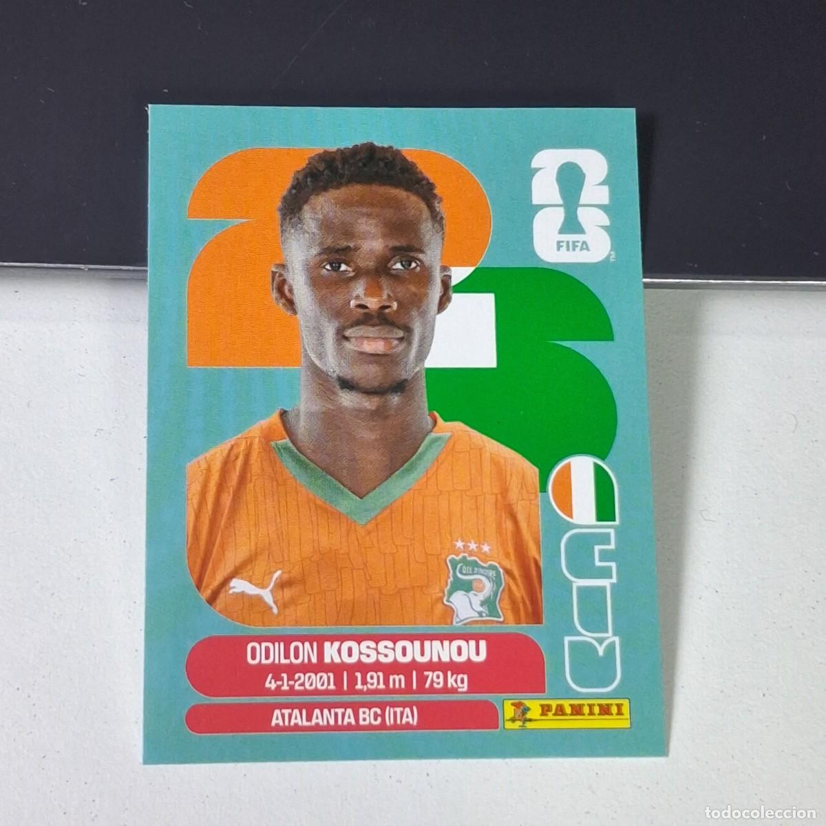 Medallas tem&aacute;ticas: B29 CIV5 ODILON KOSSOUNOU 5 COSTA DE MARFIL CIV MUNDIAL FIFA WORLD CUP 2026 STICKER PANINI