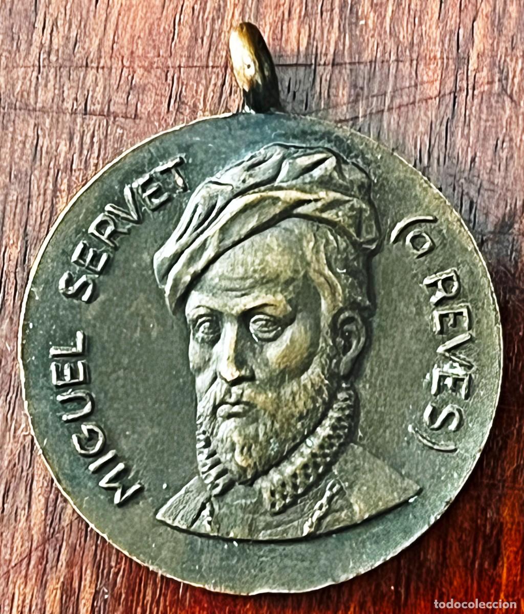 Medallas tem&aacute;ticas: Medalla de bronce conmemorativa del Sexto Congreso Europeo de Cardiolog&iacute;a. La medalla muestra a Migu