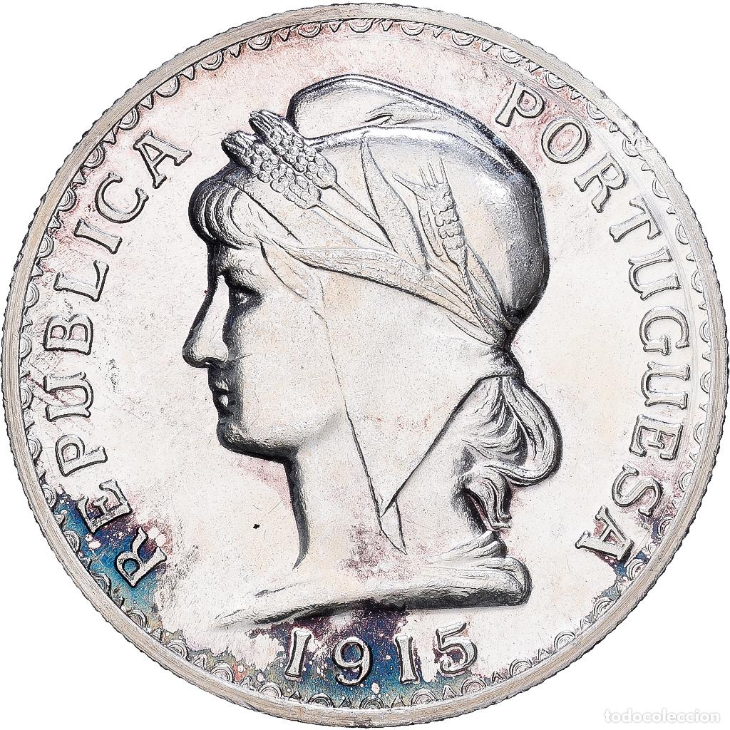 Medallas tem&aacute;ticas: [#1529557] Portugal, medalla, Reproduction Escudo, 1915, Plata, SC