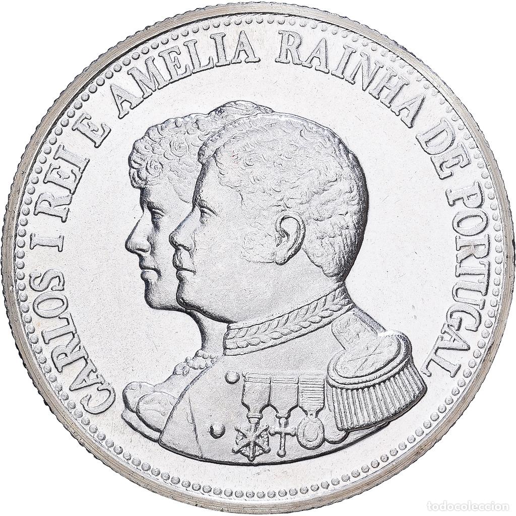 Medallas tem&aacute;ticas: [#1529556] Portugal, medalla, Reproduction 1000 Reis, Plata, SC