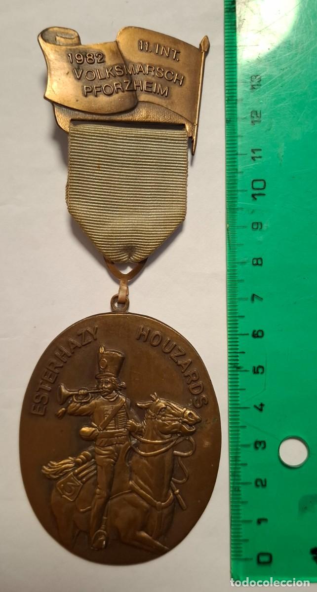 Medallas tem&aacute;ticas: Medalla `1982 - 11. INT. VOLKSMARSCH PFORZHEIM` = 11&ordf; Marcha Popular Internacional de Pforzheim,1982