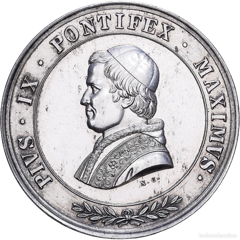 Medallas tem&aacute;ticas: [#1203094] CIUDAD DEL VATICANO, medalla, Pius IX, Plata, EBC
