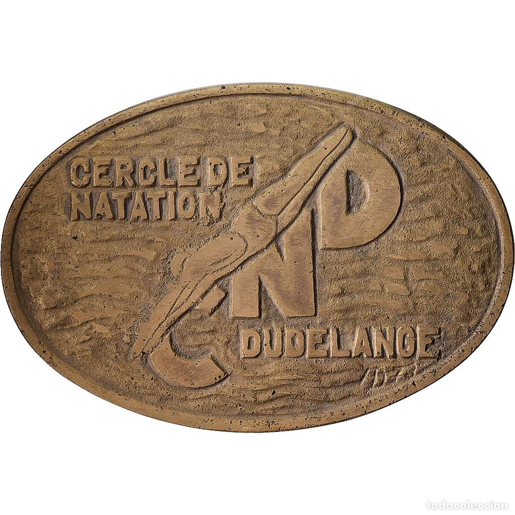 Medallas tem&aacute;ticas: [#1529493] Luxemburgo, medalla, Cercle de Natation de Dudelange, Lat&oacute;n, MBC
