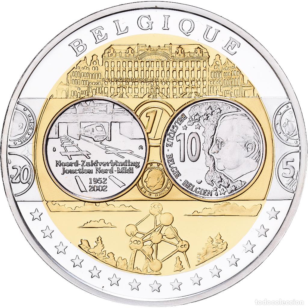 Medallas tem&aacute;ticas: [#1529619] B&eacute;lgica, medalla, Europa, Plata, FDC