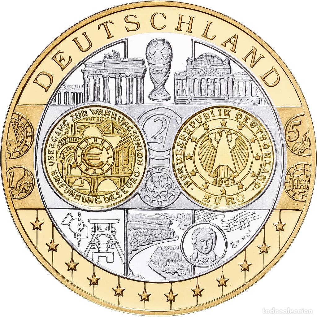 Medallas tem&aacute;ticas: [#1529623] Alemania, medalla, Europa, Plata, FDC