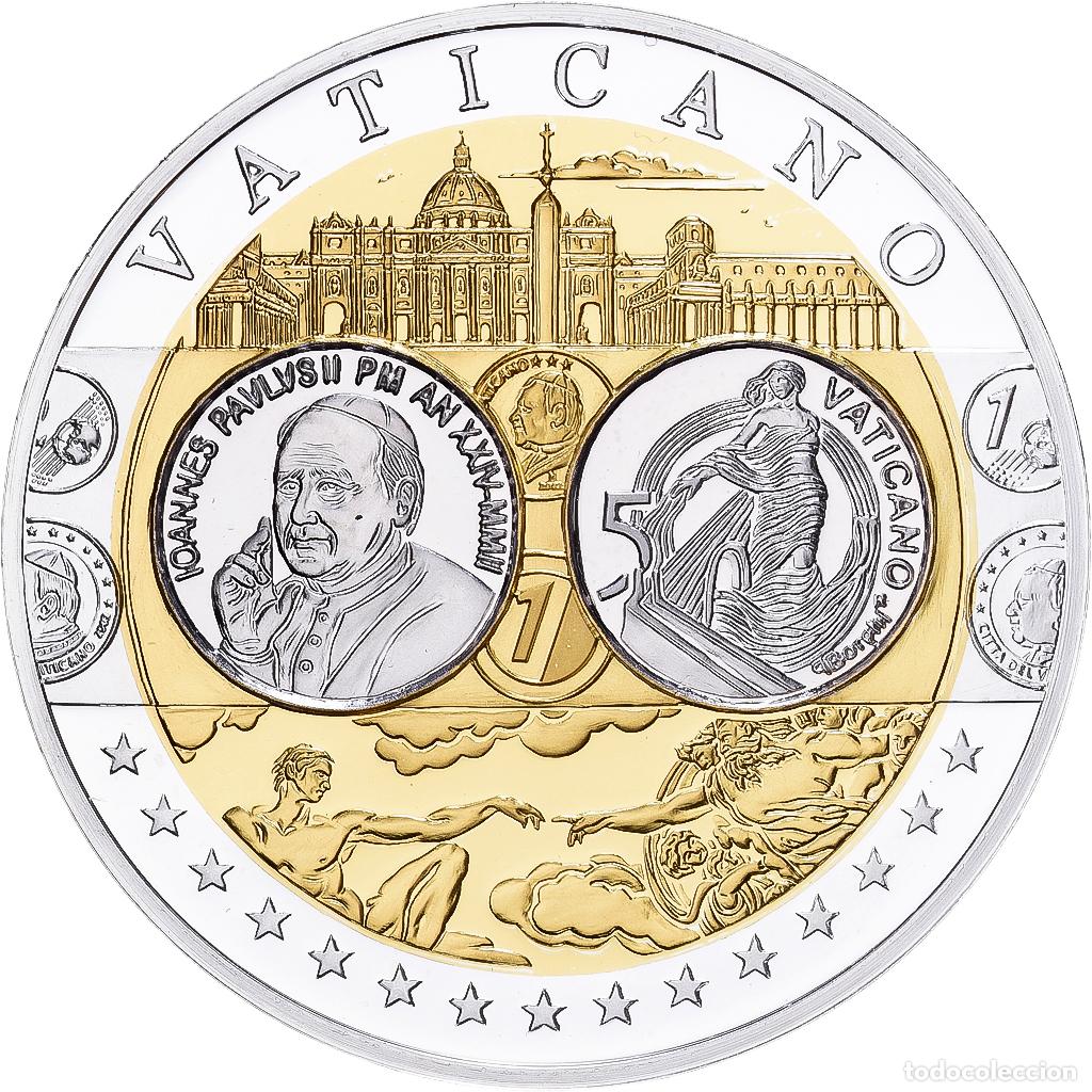 Medaglie tematiche: [#1529636] CIUDAD DEL VATICANO, medalla, Europa, Plata, FDC