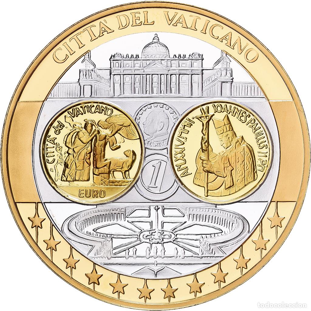 Medallas tem&aacute;ticas: [#1529651] CIUDAD DEL VATICANO, medalla, Europa, Plata, FDC