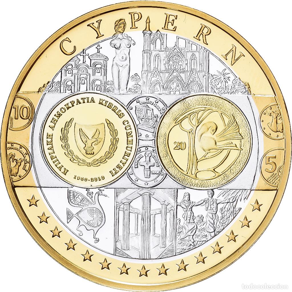 Medallas tem&aacute;ticas: [#1529649] Chipre, medalla, Europa, Plata, FDC
