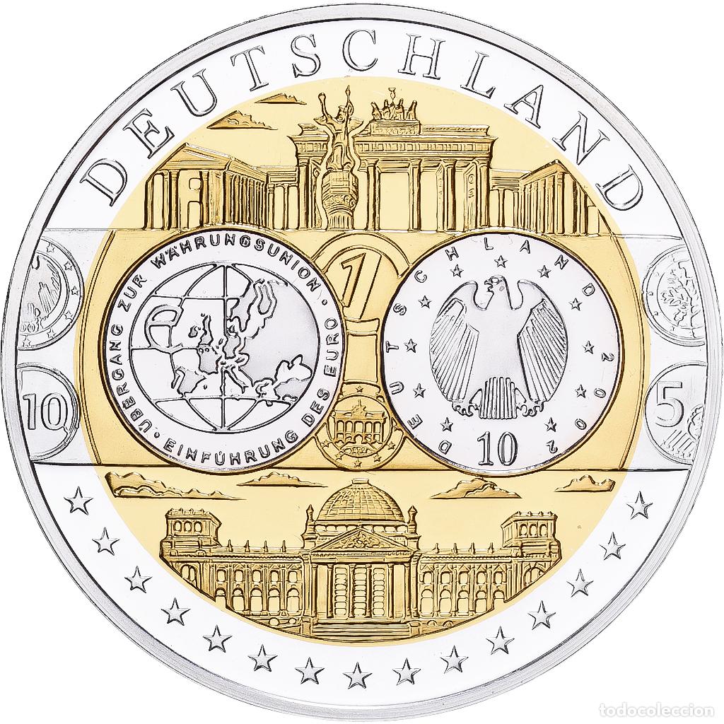 Medallas tem&aacute;ticas: [#1529622] Alemania, medalla, Europa, Plata, FDC